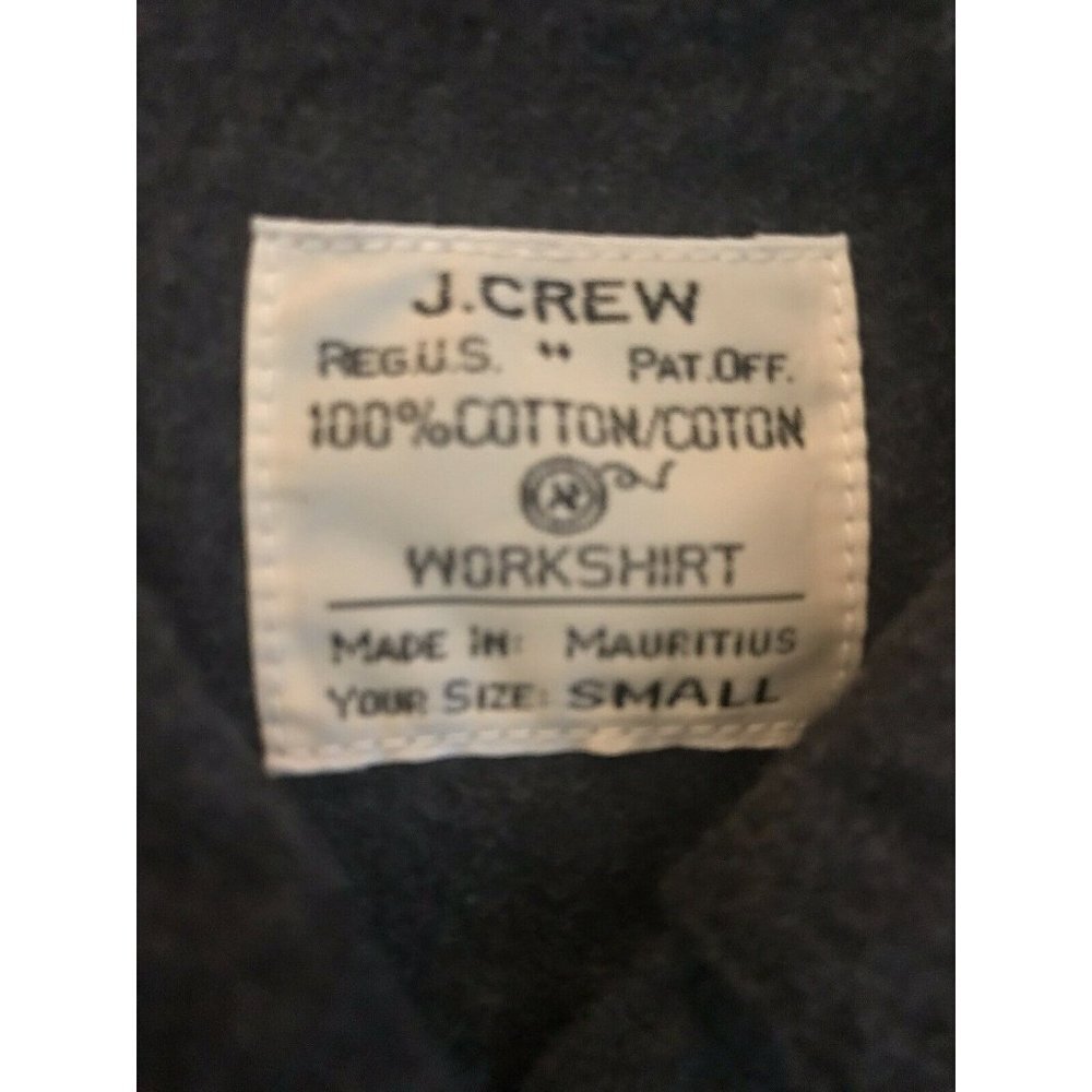 J Crew Men's Long Sleeve Button S Workshirts Elbow - Picture 6 of 7
